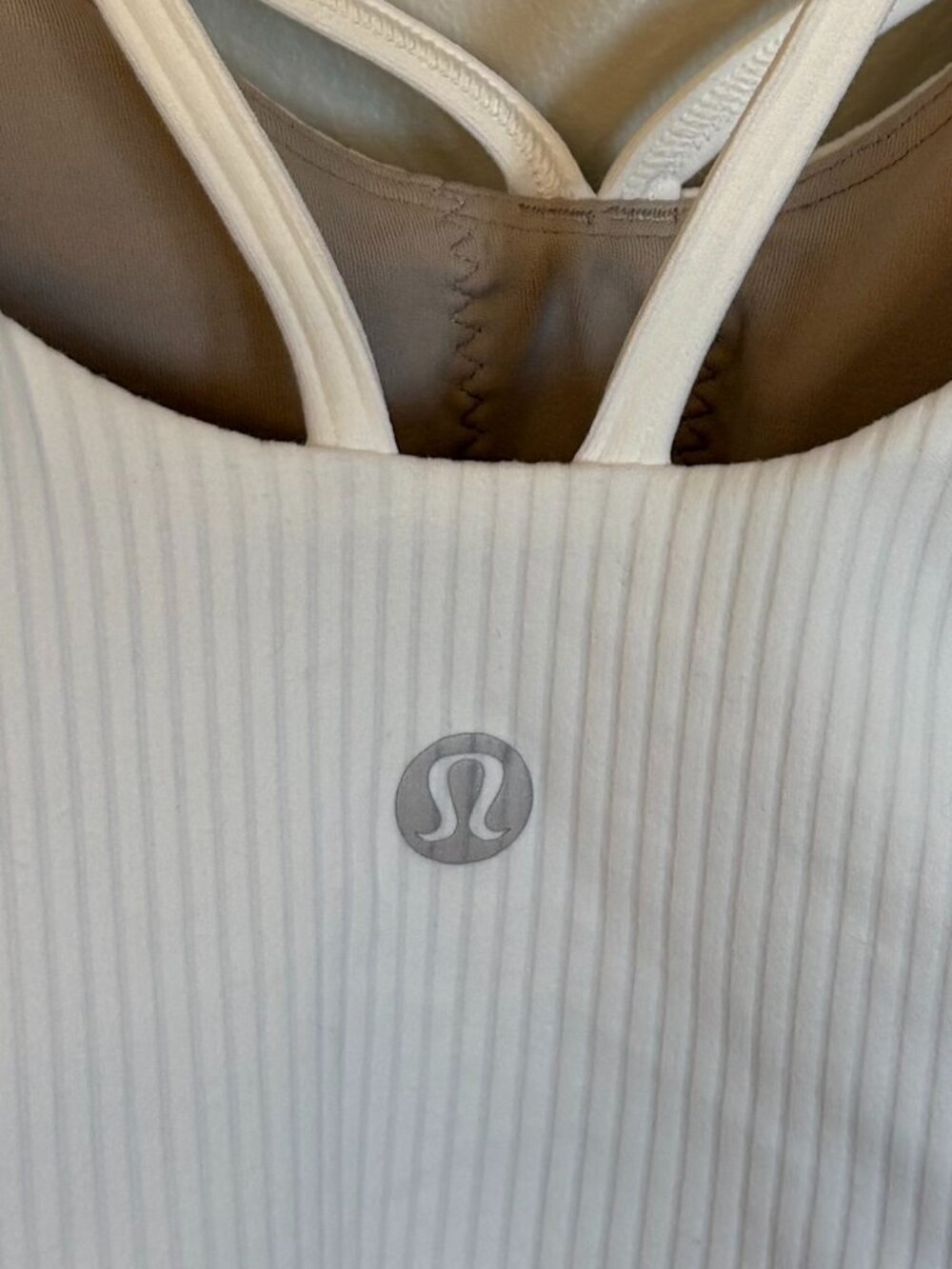 Lululemon Align Strappy Ribbed Tank - White - Size 4 - Picture 10 of 11